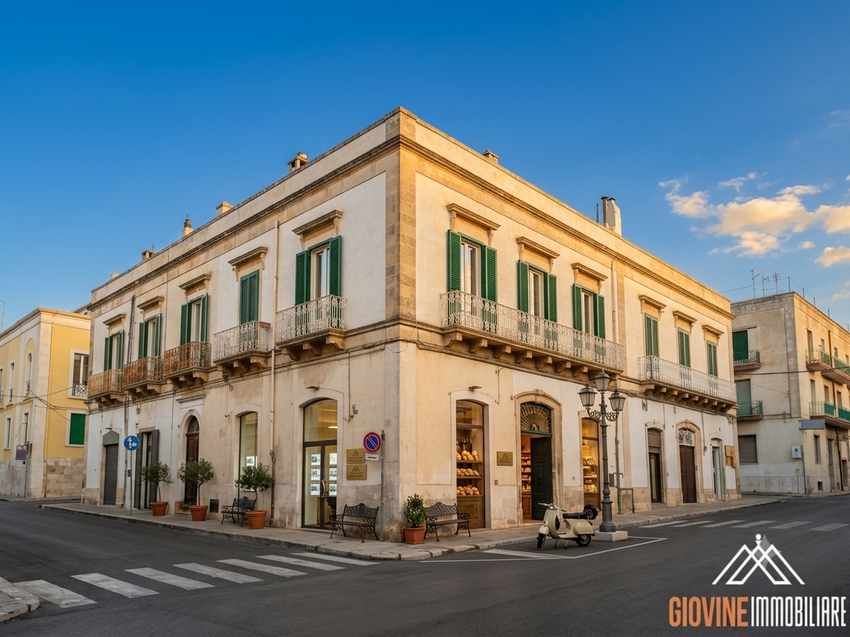 RIF: 1180 VENDITA INTERO PALAZZO, VIA RECUPERO MARTINA FRANCA ZONA PIAZZA CRISPI